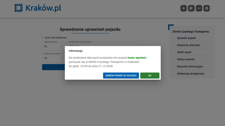 Testujemy system SCT w Krakowie. Złożyliśmy wniosek i odkryliśmy „haczyk” w dacie ważności